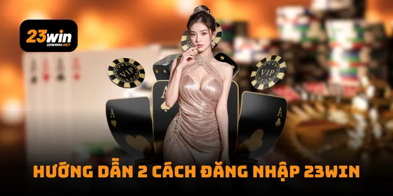 Hướng dẫn 2 cách đăng nhập 23Win