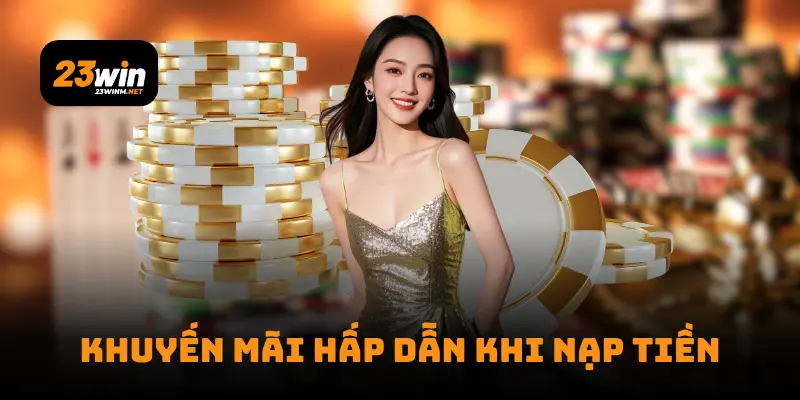 Khuyến mãi hấp dẫn khi nạp tiền