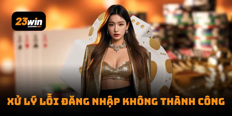 Xử lý lỗi đăng nhập không thành công